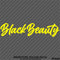 Black Beauty Automotive Vinyl Decal