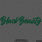 Black Beauty Automotive Vinyl Decal