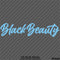 Black Beauty Automotive Vinyl Decal