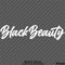 Black Beauty Automotive Vinyl Decal