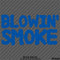 Blowin' Smoke Diesel Vinyl Decal