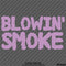 Blowin' Smoke Diesel Vinyl Decal