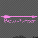 Bow Hunter Arrow Hunting Vinyl Decal