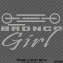 Bronco Girl 4x4 Off-Road Vinyl Decal