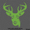 Buck Silhouette Hunting Vinyl Decal