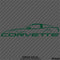C5 Chevy Corvette Hatchback Silhouette Vinyl Decal