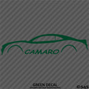 6th Gen Chevy Camaro Silhouette Style 3