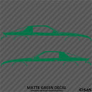 Chevy Camaro 3rd Gen Iroc-Z Z28 Silhouette Car Silhouette Vinyl Decal (PAIR)