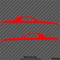 Chevy Camaro 3rd Gen Iroc-Z Z28 Silhouette Car Silhouette Vinyl Decal (PAIR)