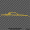 Chevy Camaro 3rd Gen Iroc-Z Z28 Car Silhouette Vinyl Decal