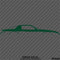 Chevy Camaro 3rd Gen Iroc-Z Z28 Car Silhouette Vinyl Decal