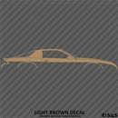 Chevy Camaro 3rd Gen Iroc-Z Z28 Car Silhouette Vinyl Decal