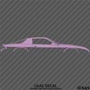 Chevy Camaro 3rd Gen Iroc-Z Z28 Car Silhouette Vinyl Decal