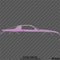 Chevy Camaro 3rd Gen Iroc-Z Z28 Car Silhouette Vinyl Decal