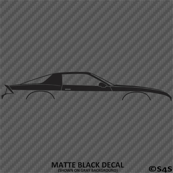 Chevy Camaro 3rd Gen Iroc-Z Z28 Car Silhouette Vinyl Decal