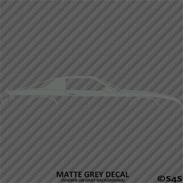 Chevy Camaro 3rd Gen Iroc-Z Z28 Car Silhouette Vinyl Decal