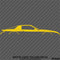Chevy Camaro 3rd Gen Iroc-Z Z28 Car Silhouette Vinyl Decal