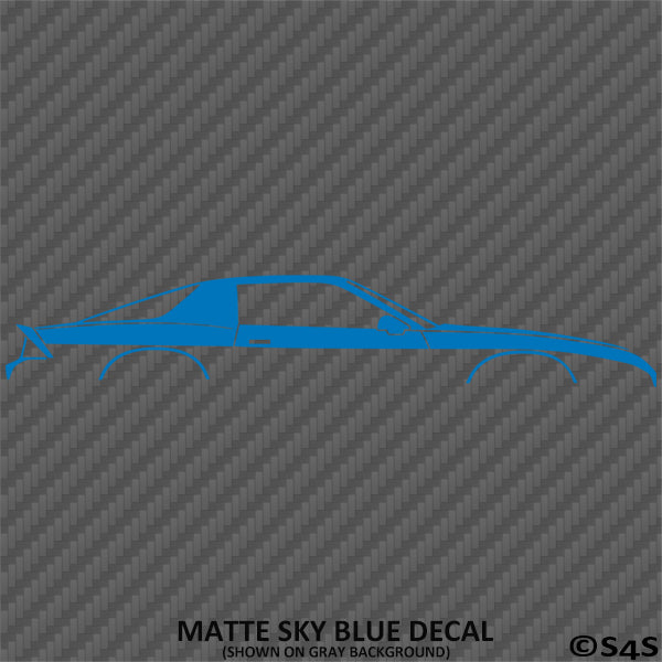 Chevy Camaro 3rd Gen Iroc-Z Z28 Car Silhouette Vinyl Decal