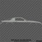 Chevy Camaro 3rd Gen Iroc-Z Z28 Car Silhouette Vinyl Decal