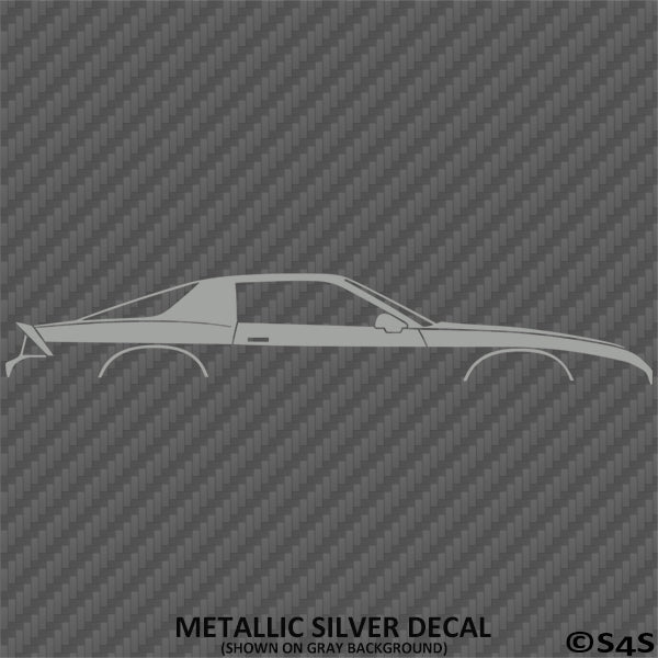 Chevy Camaro 3rd Gen Iroc-Z Z28 Car Silhouette Vinyl Decal