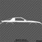 Chevy Camaro 3rd Gen Iroc-Z Z28 Car Silhouette Vinyl Decal