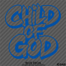 Child of God Religious Vinyl Decal Version 2