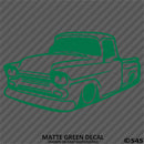 Classic Pickup Truck Lowered Stepside Silhouette Vinyl Decal