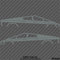 Tesla Cybertruck Silhouette Vinyl Decal (PAIR)