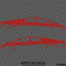 Tesla Cybertruck Silhouette Vinyl Decal (PAIR)