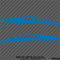 Tesla Cybertruck Silhouette Vinyl Decal (PAIR)