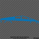 Tesla Cybertruck Silhouette Vinyl Decal