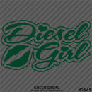 Diesel Girl Vinyl Decal