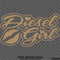 Diesel Girl Vinyl Decal