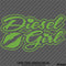 Diesel Girl Vinyl Decal