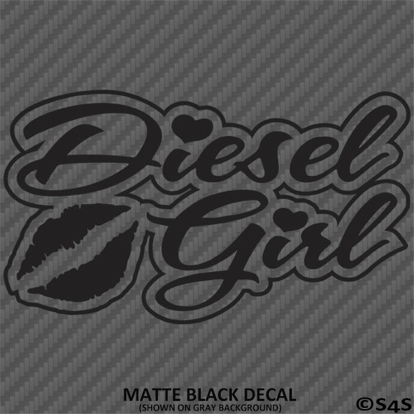 Diesel Girl Vinyl Decal