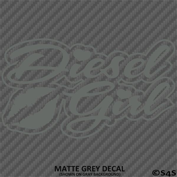 Diesel Girl Vinyl Decal