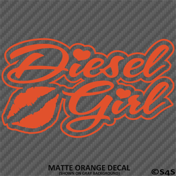 Diesel Girl Vinyl Decal