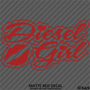 Diesel Girl Vinyl Decal