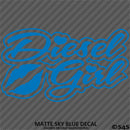 Diesel Girl Vinyl Decal