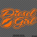 Diesel Girl Vinyl Decal