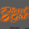 Diesel Girl Vinyl Decal