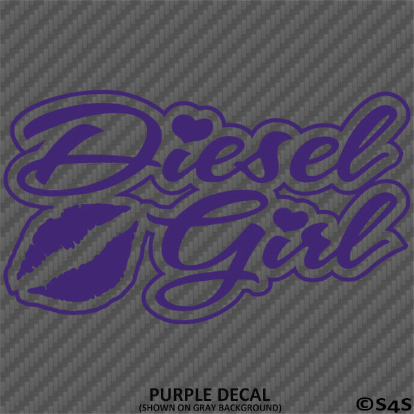 Diesel Girl Vinyl Decal