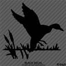 Duck In Marsh Hunting Vinyl Decal