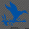 Duck In Marsh Hunting Vinyl Decal