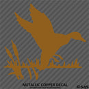 Duck In Marsh Hunting Vinyl Decal