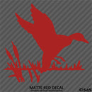 Duck In Marsh Hunting Vinyl Decal