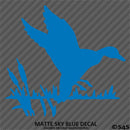 Duck In Marsh Hunting Vinyl Decal