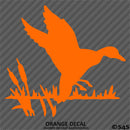 Duck In Marsh Hunting Vinyl Decal