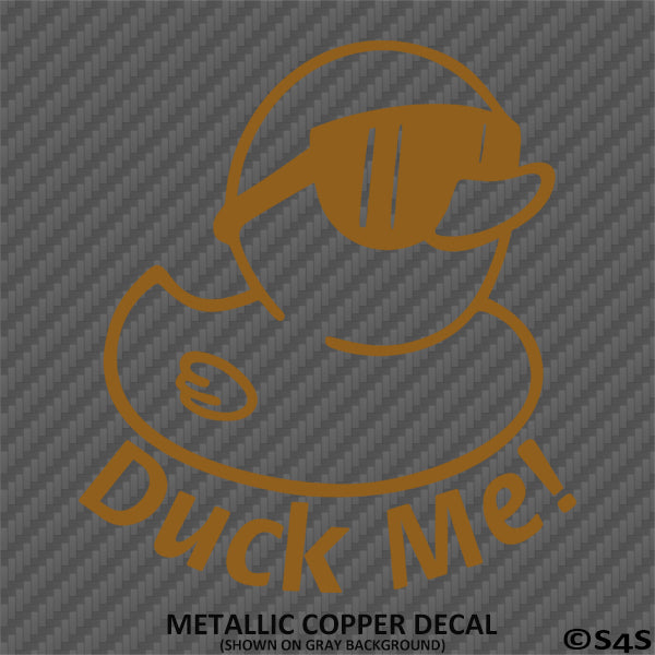For Jeep: Duck Me Cool Duck Vinyl Decal