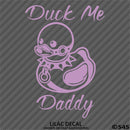 For Jeep: Duck Me Daddy Funny Bondage Duck Vinyl Decal